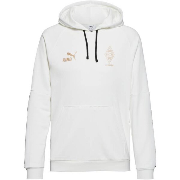 Puma Borussia Mönchengladbach King Hoodie Herren - weiß/grün