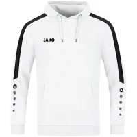 Jako Power Hoodie Herren - weiß/schwarz