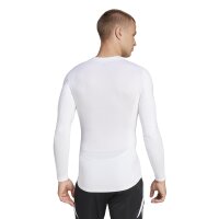 adidas Techfit Funktionsshirt Langarm Herren - weiß