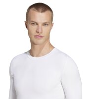 adidas Techfit Funktionsshirt Langarm Herren - weiß