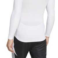 adidas Techfit Funktionsshirt Langarm Herren - weiß
