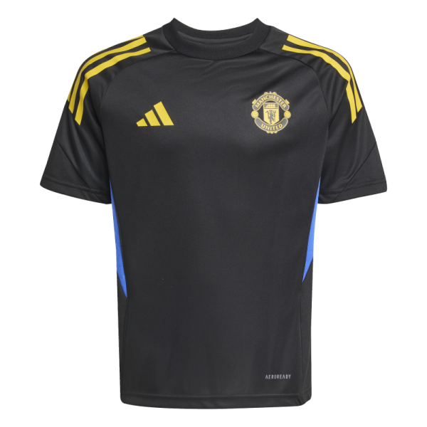 adidas Manchester United Tiro 25 Competition Trainingsstrikot 25/26 Kinder - schwarz/gelb/blau