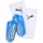 Puma Ultra Light Sleeve Schienbeinschoner - blau/weiß/rot