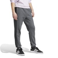 adidas Essentials Fleece 3-Stripes Traningshose Herren - dark grey heather