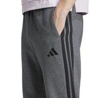 adidas Essentials Fleece 3-Stripes Traningshose Herren - dark grey heather