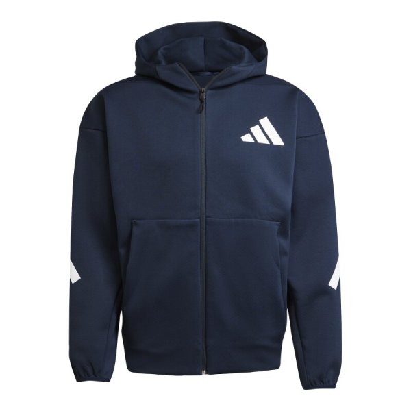 adidas Z.N.E. Zip-Hoodie Herren - navy/weiß