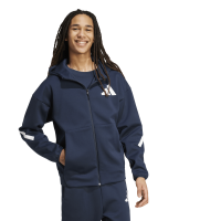 adidas Z.N.E. Zip-Hoodie Herren - navy/weiß