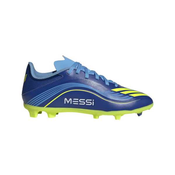 adidas F50 Messi VIS10N League FG/MG Kinder Messi - blau/gelb/weiß