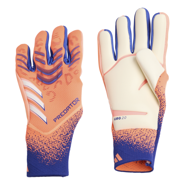 adidas Predator Pro Torwarthandschuhe - orange/blau/weiß