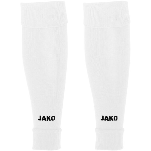 Jako Tube Fußball Sleeve-Stutzen - weiß - Junior