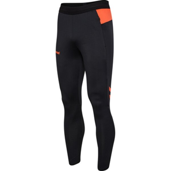 hummel Blaze Pro Trainingshose Kinder - schwarz/orange