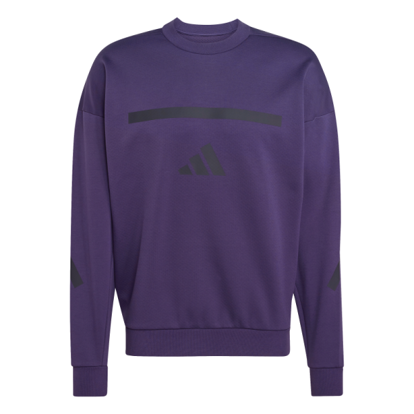 adidas Z.N.E. Sweatshirt Herren - lila/schwarz