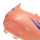 adidas F50 Elite FG Kinder Coral Blaze - orange/blau