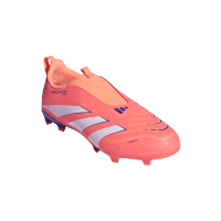 adidas Predator League LL FG/MG Kinder Coral Blaze - orange/blau/weiß