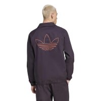 adidas FC Bayern München Terrace Icons Drill Top 25/26 Herren - lila/orange