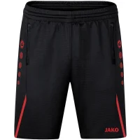 Jako Challenge Trainingsshorts Herren - schwarz/rot