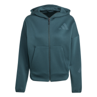 adidas Z.N.E. Zip-Hoodie Damen - grün