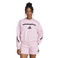 adidas Z.N.E. Sweatshirt Damen - rosa/schwarz