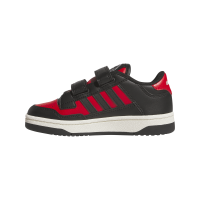 adidas Rapid Court Sneaker Kinder - schwarz/rot