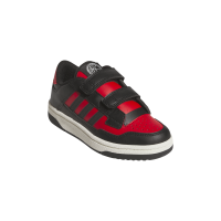 adidas Rapid Court Sneaker Kinder - schwarz/rot