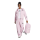 adidas Z.N.E. Zip-Hoodie Damen - rosa/schwarz