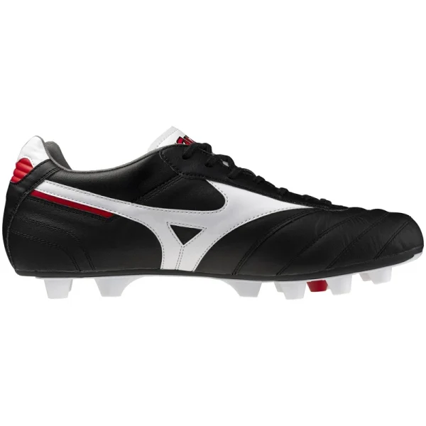 Mizuno Morelia II Elite FG Herren - schwarz/weiß/rot