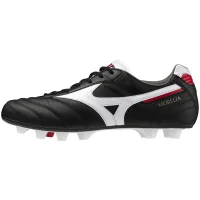 Mizuno Morelia II Elite FG Herren - schwarz/weiß/rot