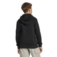 adidas Essentials Kapuzenjacke Kinder - schwarz/weiß
