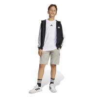 adidas Essentials Kapuzenjacke Kinder - schwarz/weiß