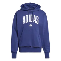 adidas Collegiate Hoodie Herren - blau/weiß