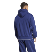 adidas Collegiate Hoodie Herren - blau/weiß