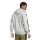 adidas Essentials 3-Streifen Kapuzenjacke Herren - hellgrau/schwarz