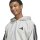 adidas Essentials 3-Streifen Kapuzenjacke Herren - hellgrau/schwarz