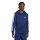 adidas Essentials Kapuzenjacke Kinder - blau/weiß