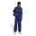 adidas Essentials Kapuzenjacke Kinder - blau/weiß