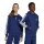 adidas Essentials Kapuzenjacke Kinder - blau/weiß