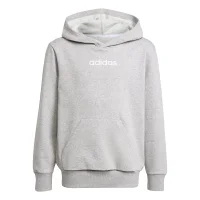 adidas Essentials Hoodie Kinder - grau/weiß
