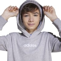 adidas Essentials Hoodie Kinder - grau/weiß