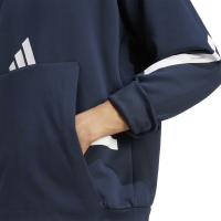 adidas Z.N.E. Hoodie Herren - blau/weiß