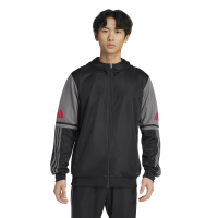adidas Squadra 25 Kapuzenjacke Herren - schwarz/grau/rot