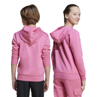 adidas Essentials Hoodie Kinder - rosa/weiß