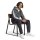 adidas Essentials 3-Streifen Kapuzenjacke Herren - dunkelgrau/weiß