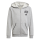 adidas Seasonals Essentials Collegiate Typography Full-Zip Hoodie Kinder - grau/schwarz