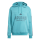 adidas House of Tiro French Terry Hoodie Herren - türkis/schwarz