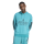 adidas House of Tiro French Terry Hoodie Herren - türkis/schwarz