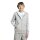 adidas Essentials Kapuzenjacke Kinder - grau/weiß