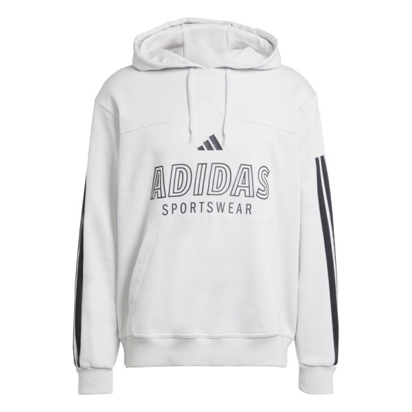 adidas House of Tiro Hoodie Herren - weiß/schwarz