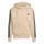 adidas Essentials 3-Streifen Kapuzenjacke Herren - braun/schwarz