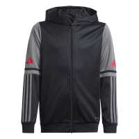 adidas Squadra 25 Kapuzenjacke Kinder - schwarz/grau