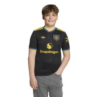 adidas Manchester United 3rd Trikot 25/26 Kinder - schwarz/gelb
